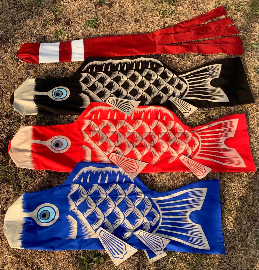 歌川広重「名所江戸百景 水道橋駿河台」手染め鯉のぼり　青　1.5mセット鯉のぼり