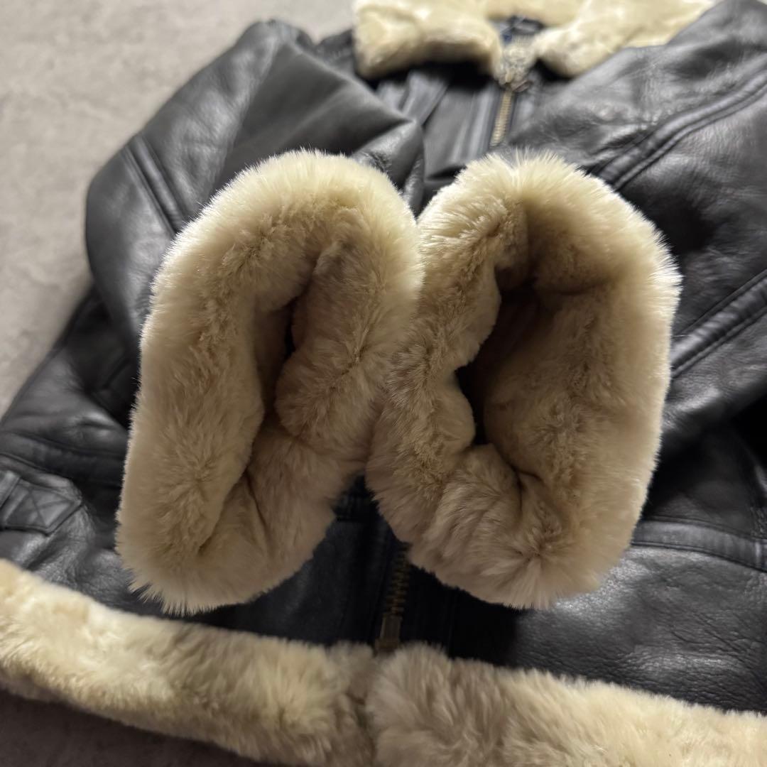 【極美品】サントリー　M フライトジャケット　B-3 ボスジャン　牛革　非売品