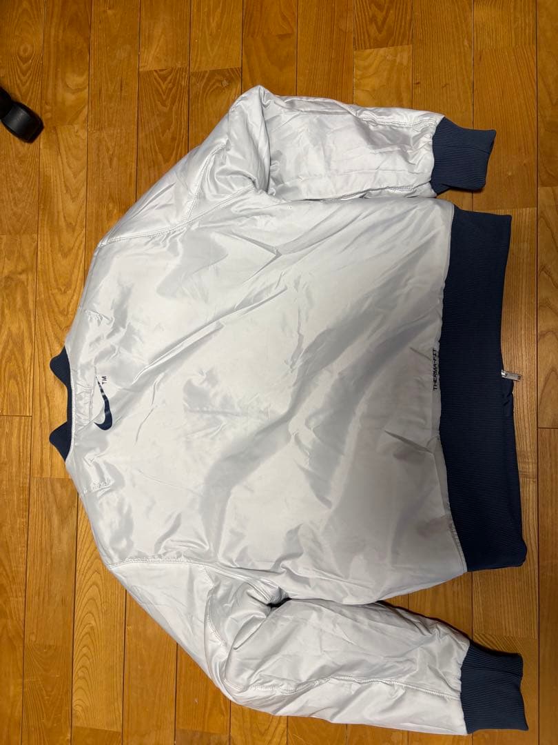 Nike Swoosh ジャケット XXLナイキビッグロゴＭＡ-1リバーシブル