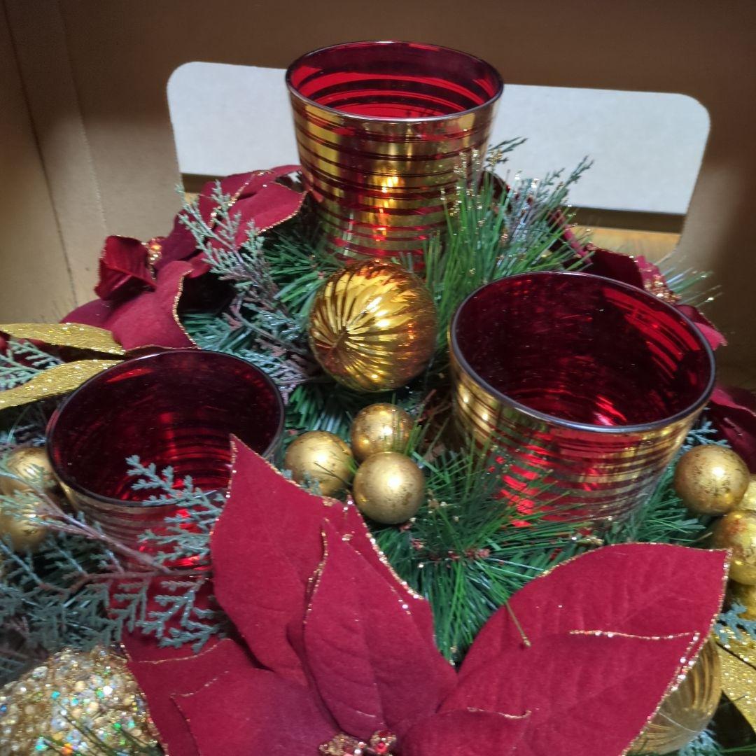 Holiday Centerpiece クリスマス装飾