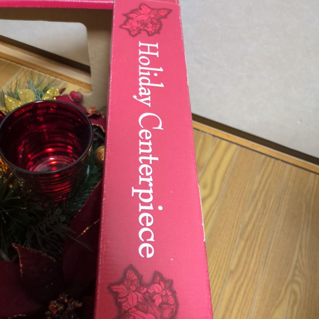 Holiday Centerpiece クリスマス装飾