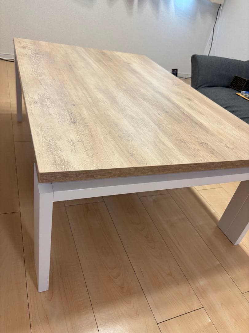 ニトリ こたつローテーブル ホワイト