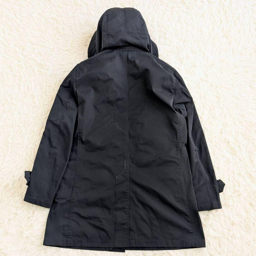 ブラックレーベルクレストブリッジ ライナー付 ステンカラーコート ブラック M
