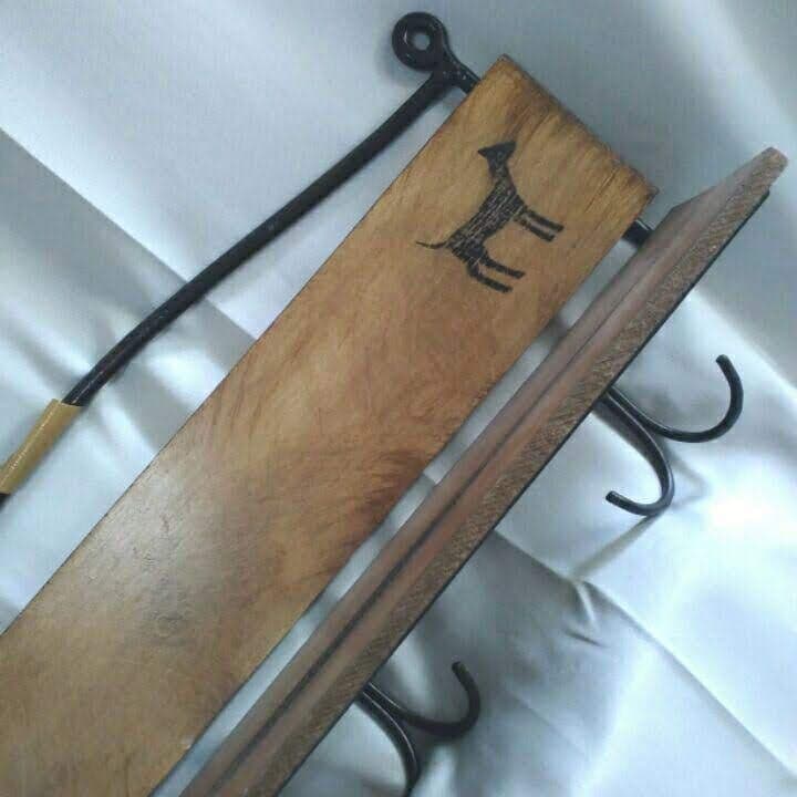 アンティーク風 ウォールシェルフ