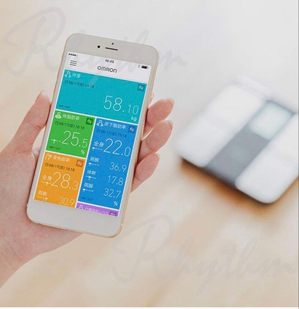 新品オムロンKarada Scan 702TカラダスキャンBluetooth対応