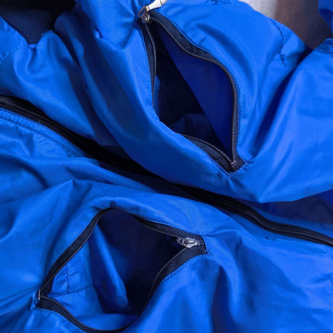 ​希少 リペア USA製 80s パタゴニア シェルドシンチラジャケット 青 S