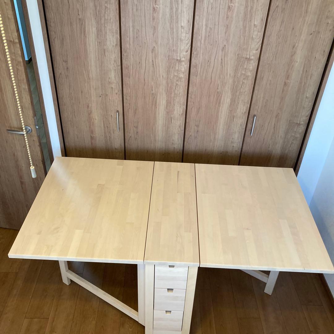【送料込み】IKEA Norden 折りたたみダイニングテーブル