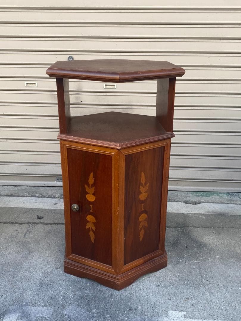 A713♠️六角 象嵌 コンソールテーブル 飾り台