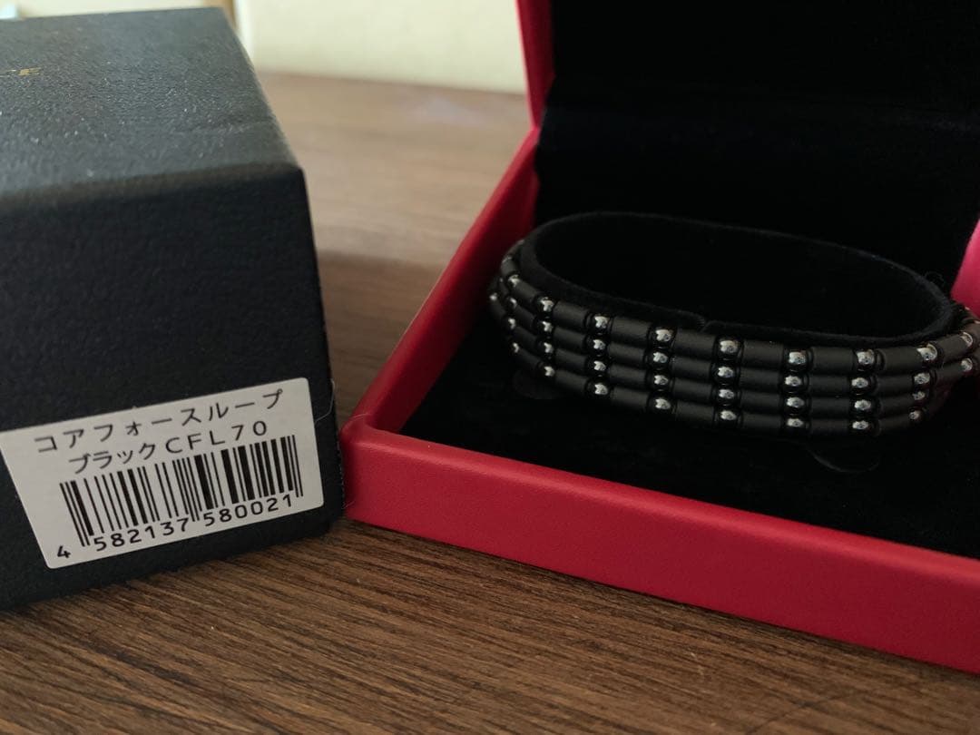 レッドウィングさん専用！コアフォース ループ ブラック 70cm ネックレス