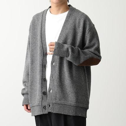 Maison Margiela 23AW エルボーパッチウールカーディガン M