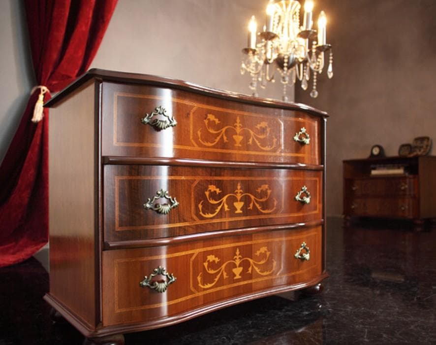 NMU ITA　収納家具　ブラウン　3段　幅75㎝