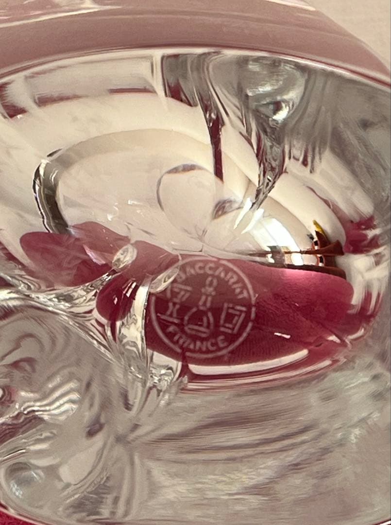 バカラ 花瓶 ジヴェルニー リゴット フラワーベース 25cm