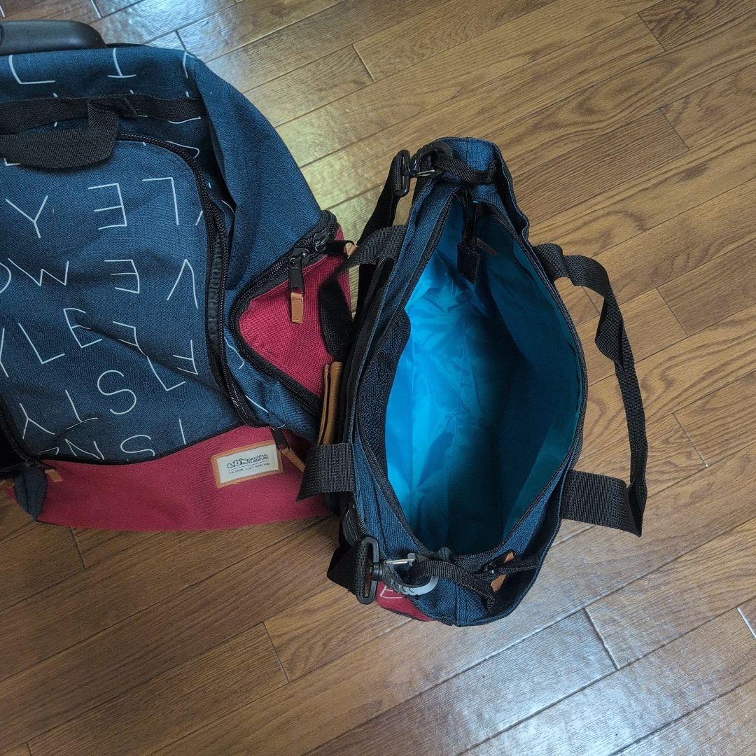 eb's エビス　スノボ　キャリーバッグ　ブーツやウェアなど全部収納できる