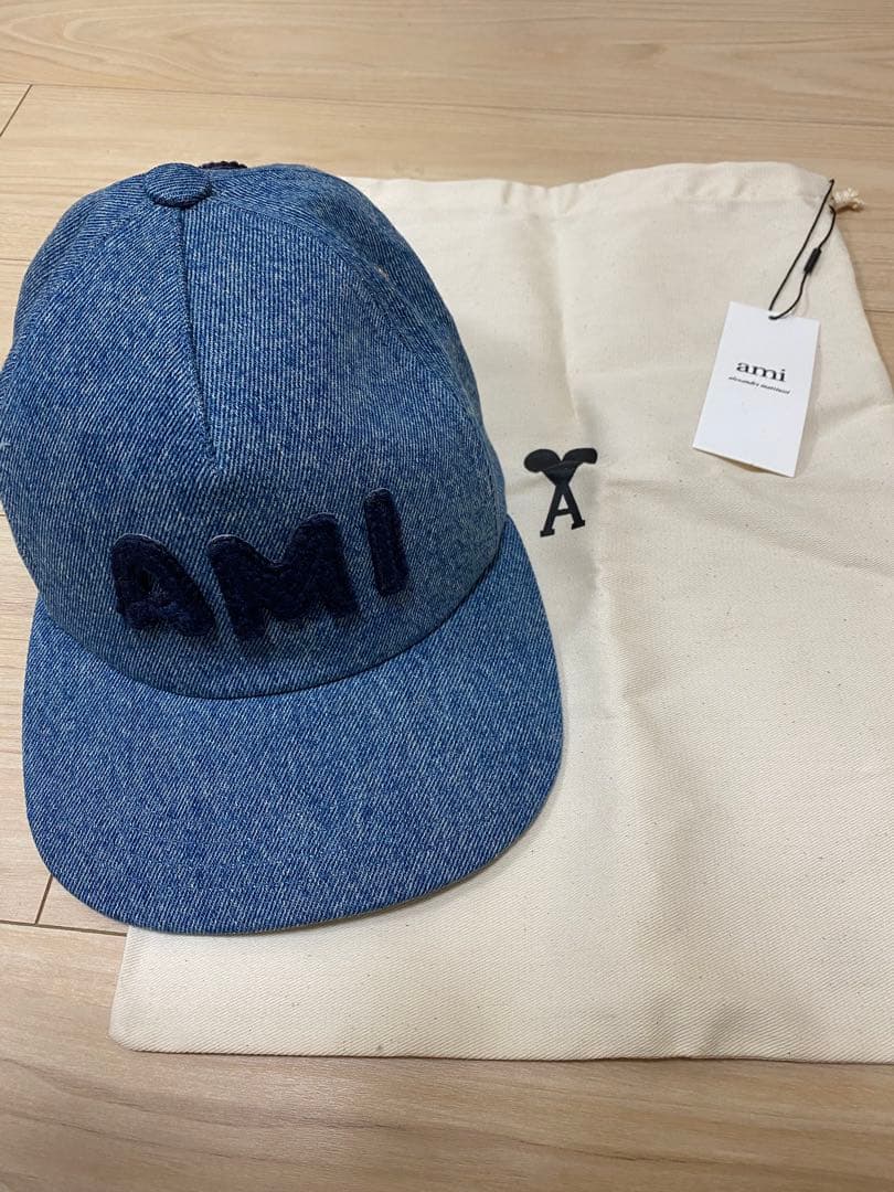 アミパリス　デニム　キャップ