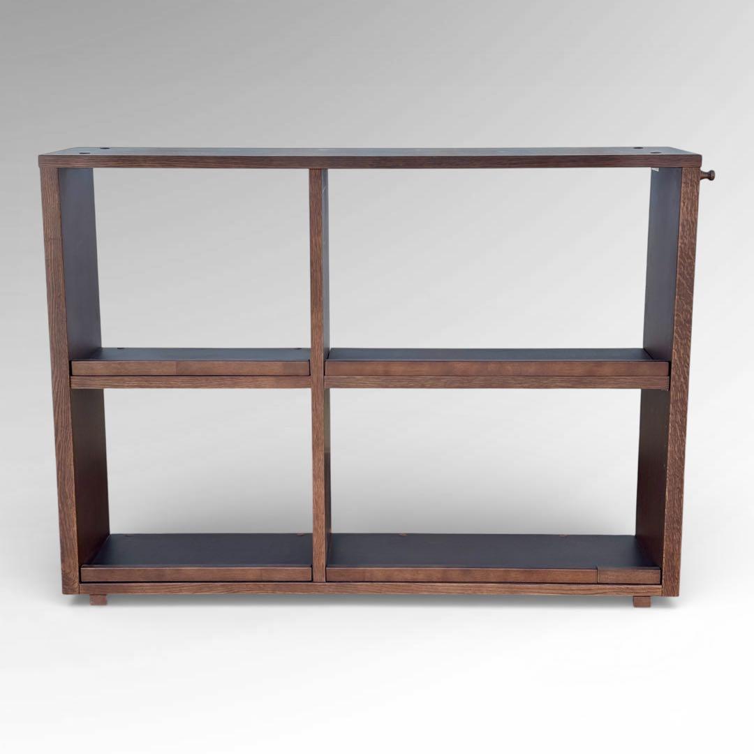 【美品】カリモク家具 ユーティリティプラス 書棚 幅100cm QS3586MK