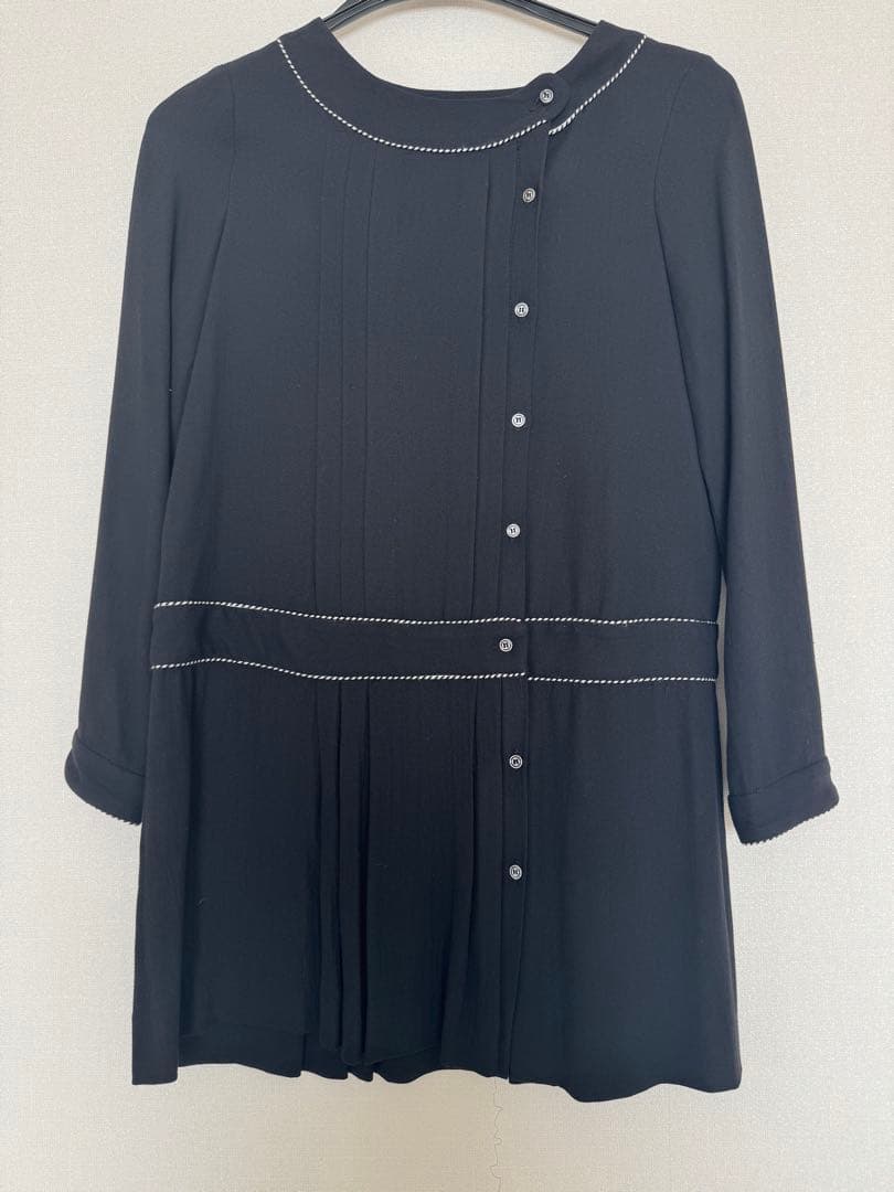 Bonpoint ボンポワン　クチュール　12a 150 プリーツワンピース