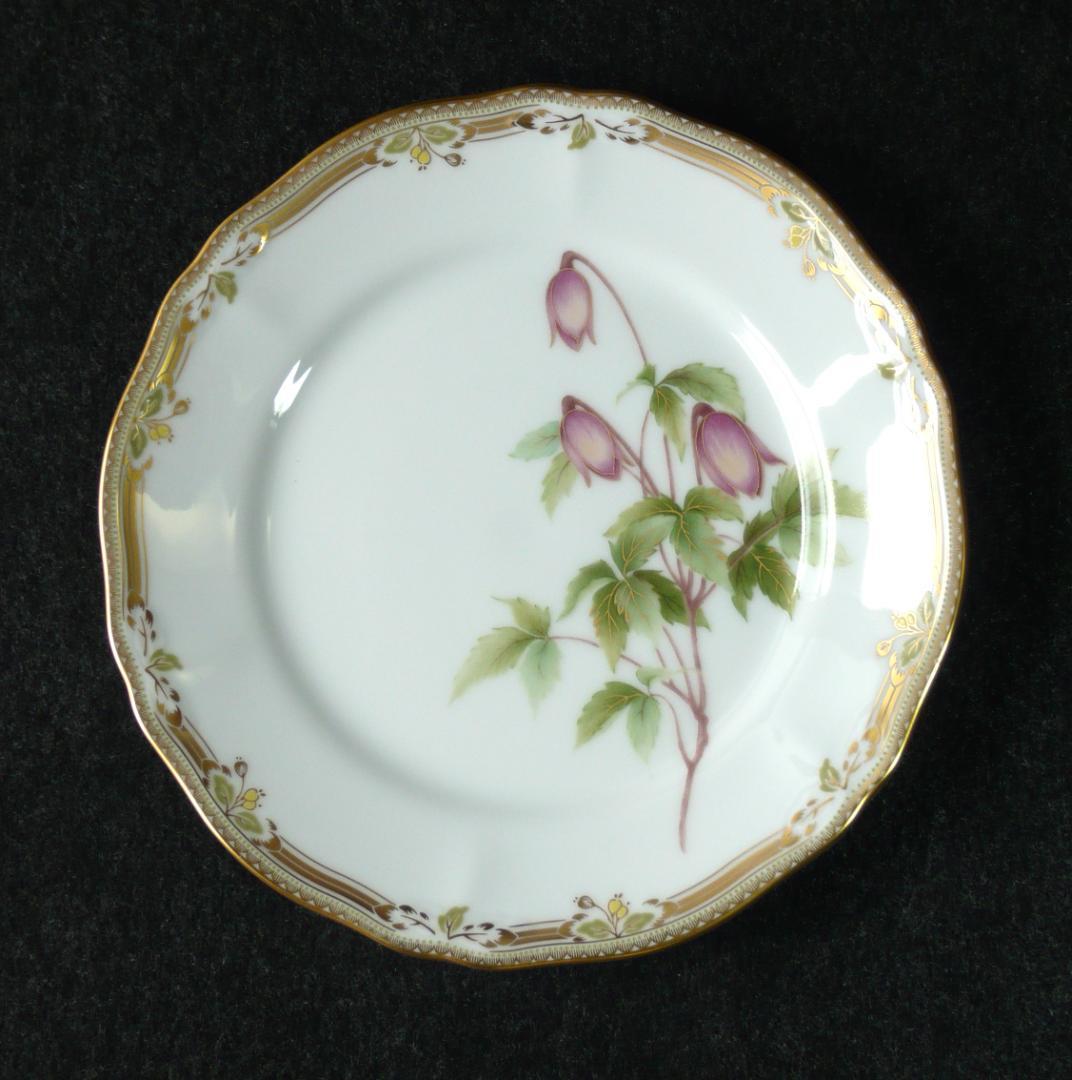 ノリタケ　【廃番品】ガラコンテッサ　18㎝　金縁ケーキ皿　6枚セット