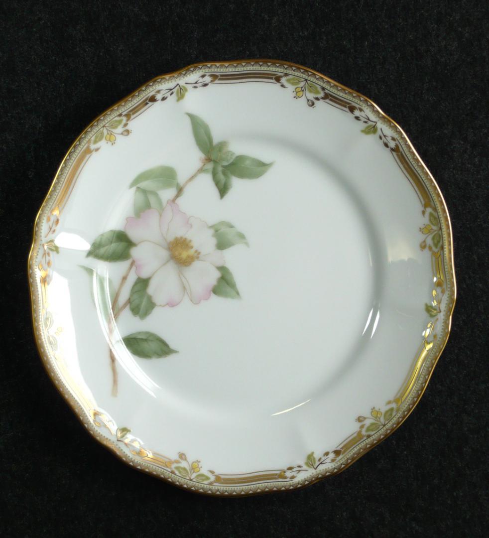 ノリタケ　【廃番品】ガラコンテッサ　18㎝　金縁ケーキ皿　6枚セット