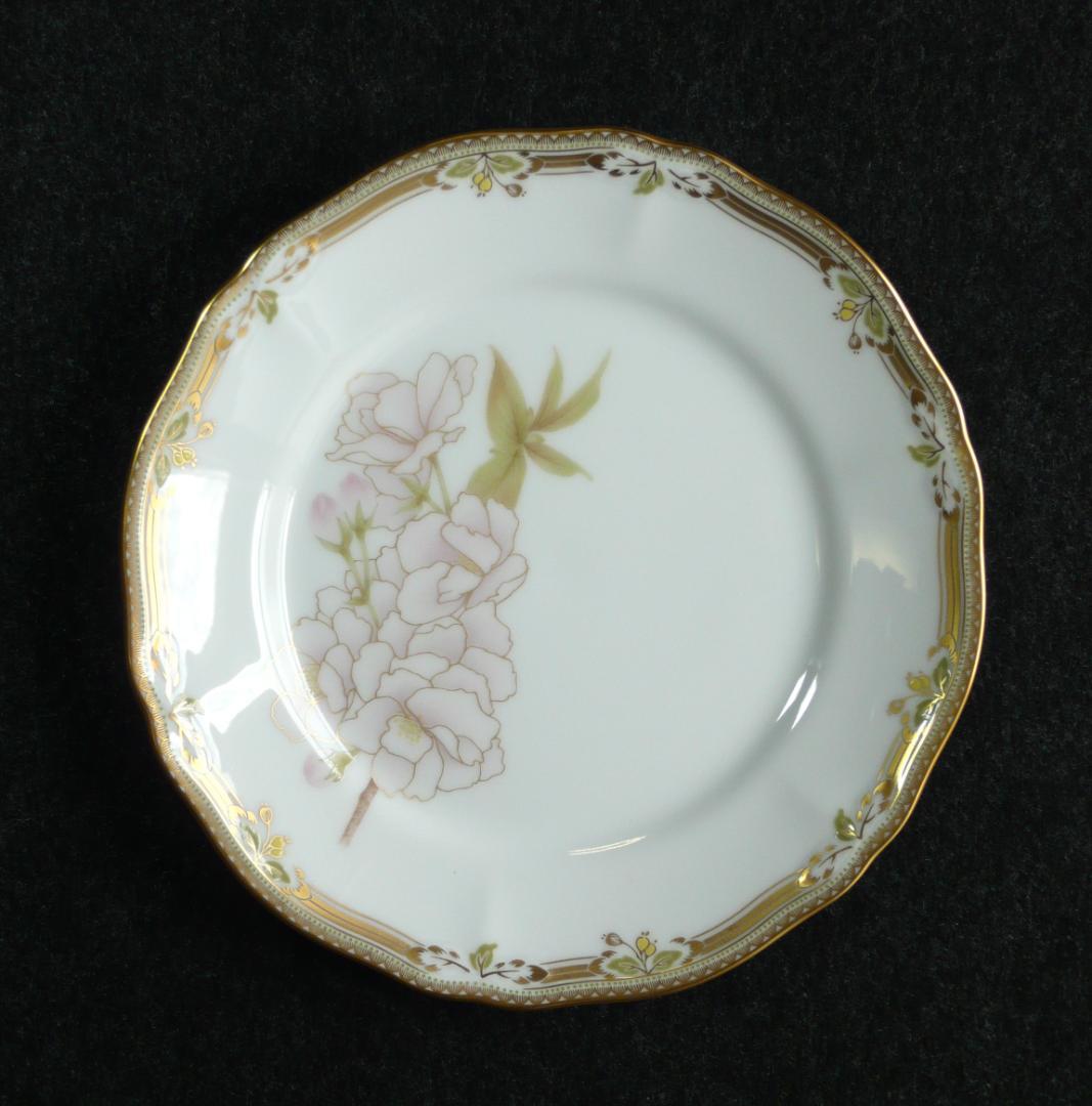 ノリタケ　【廃番品】ガラコンテッサ　18㎝　金縁ケーキ皿　6枚セット