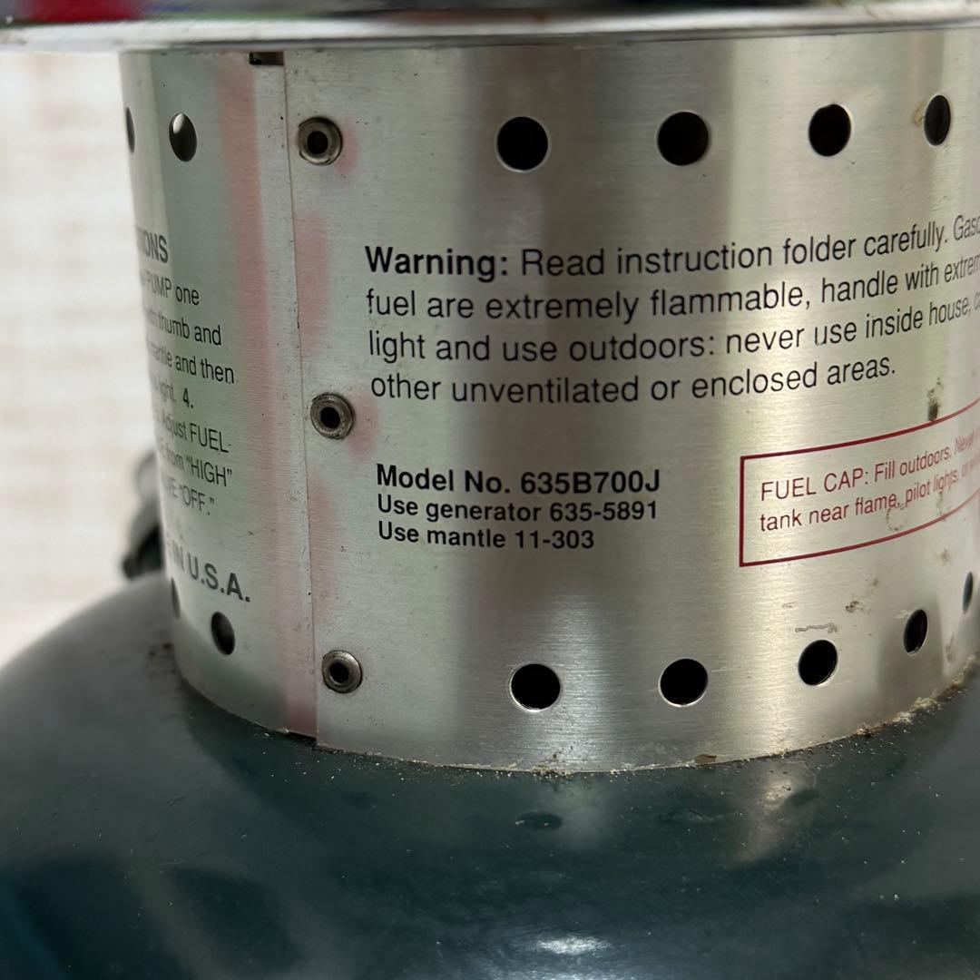 コールマン Classic Lantern MODEL635B700Jケース付き