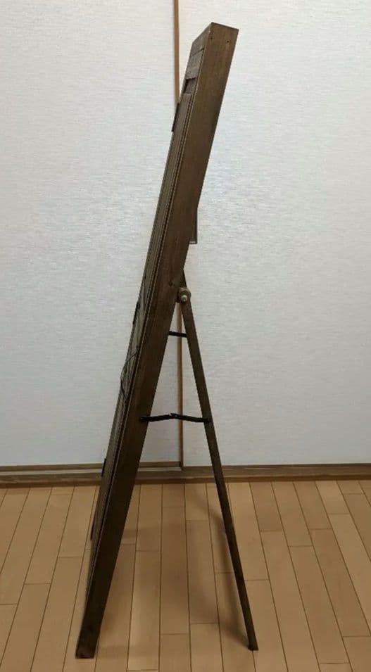 売切り値下げ！★アンティーク姿見 ★扉&ネクタイ他収納付き♫