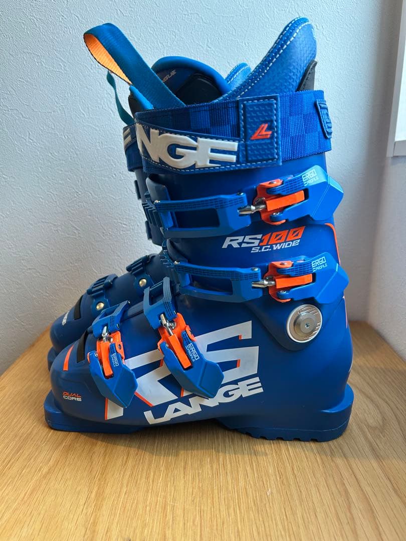 Lange RS 100 SC WIDE スキーブーツラング　2022 23.5