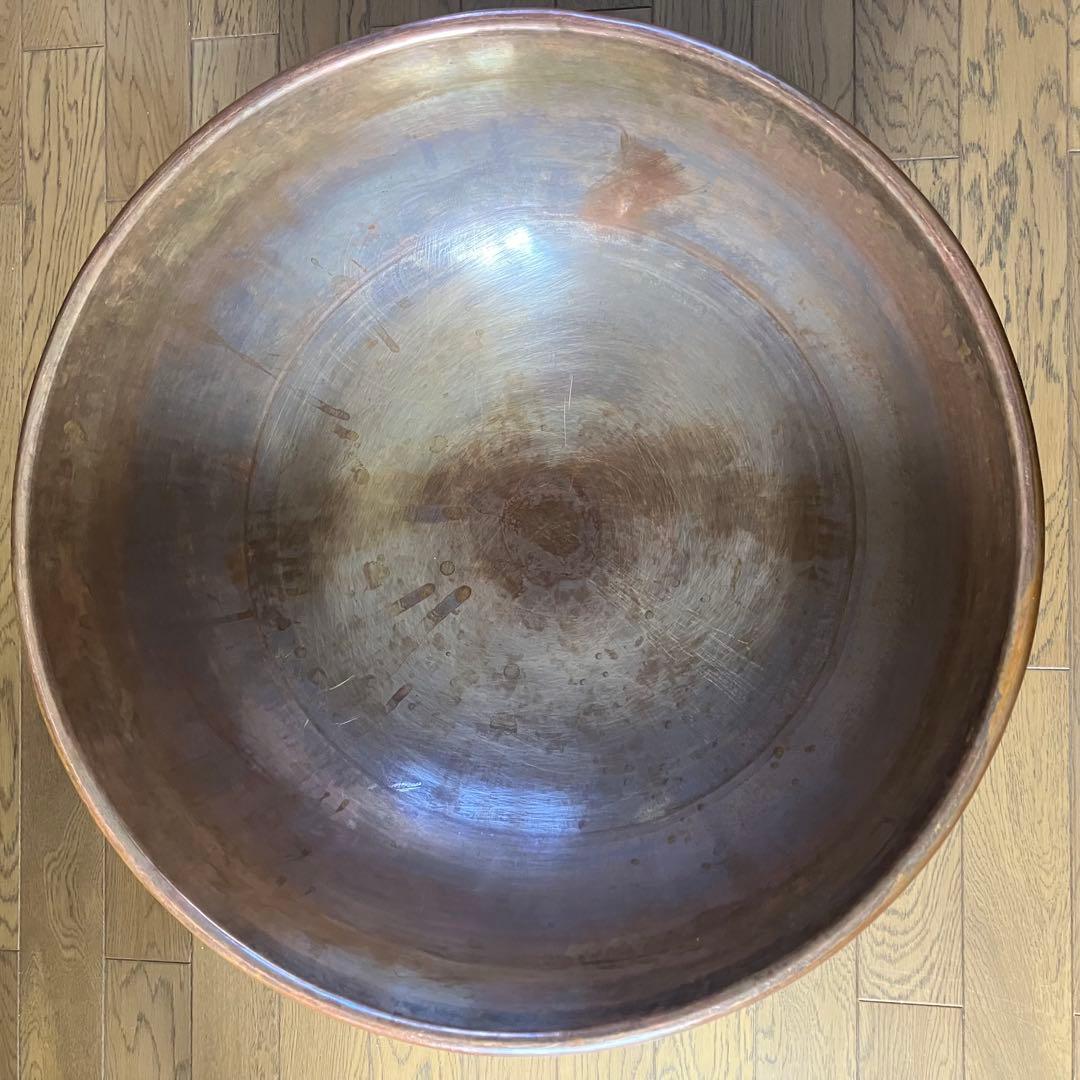銅鍋　さわり鍋　特大　あんこ鍋　64㎝【C】