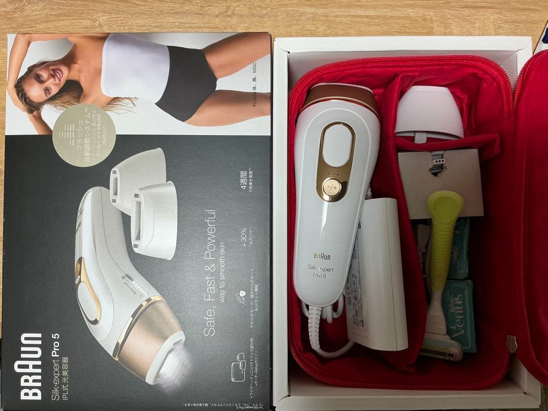 BRAUN Silk-expert Pro 5 脱毛器　光美容器　美品