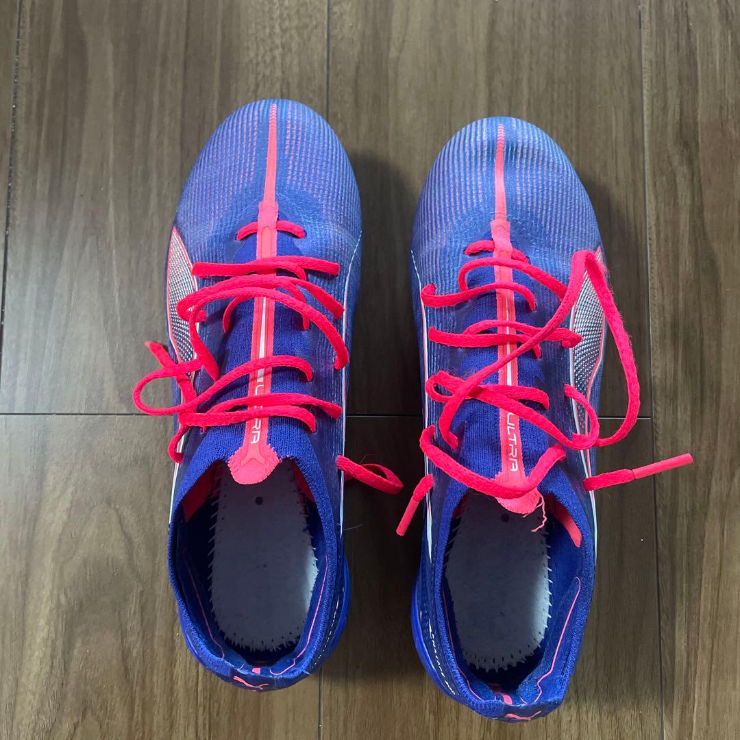青紫色 サッカーシューズ・スパイクPUMA