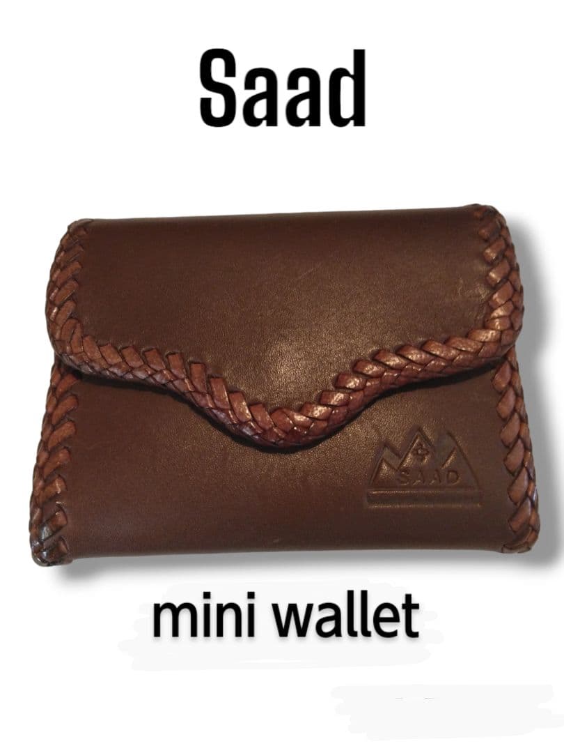 ［美品］SAAD サード　ミニウォレット　ケース