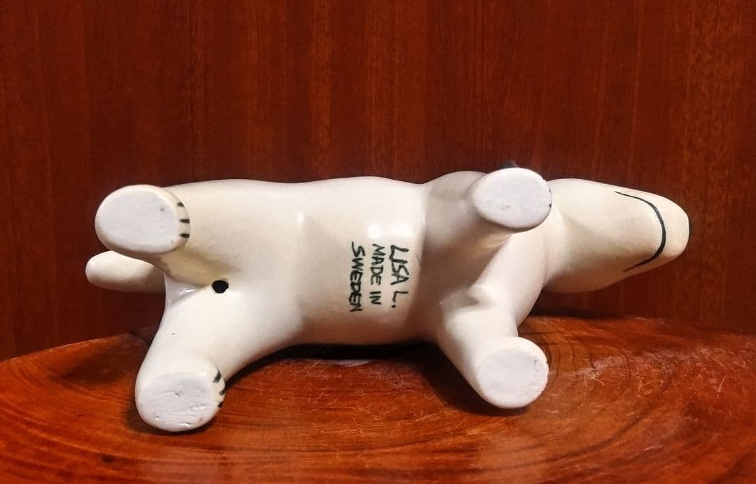 【goriman様】リサラーソン ケンネルブルテリア左右目ブチ ２点セット