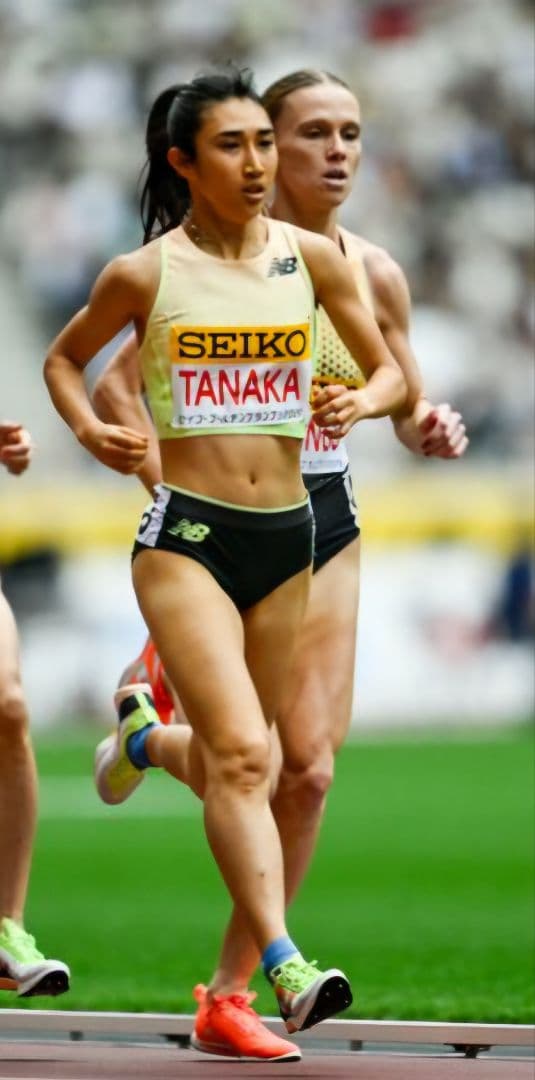 田中希実 直筆サイン セイコーゴールデングランプリ2025　ゼッケン