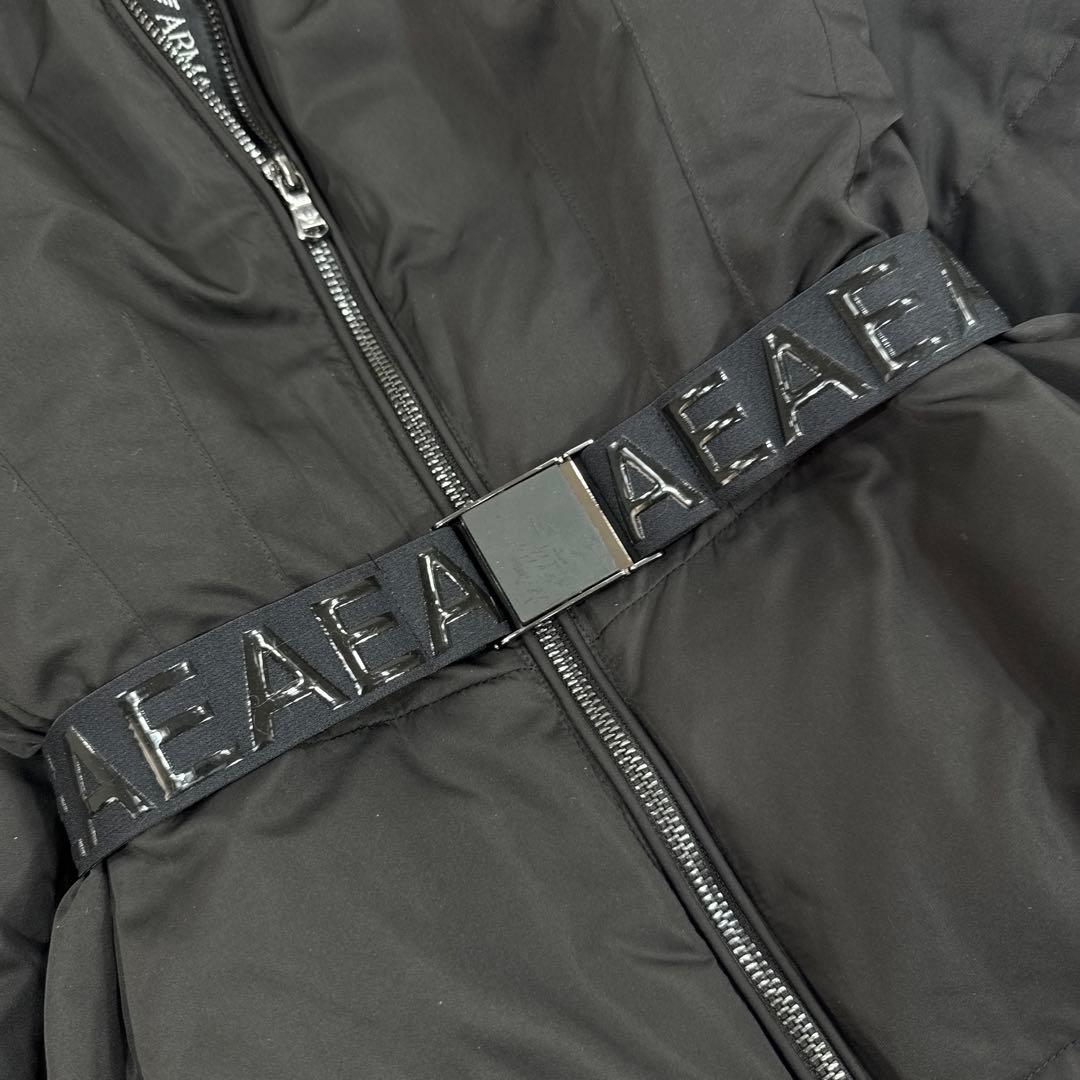 EMPORIO ARMANI エンポリオアルマーニ Aライン ロングダウンコート