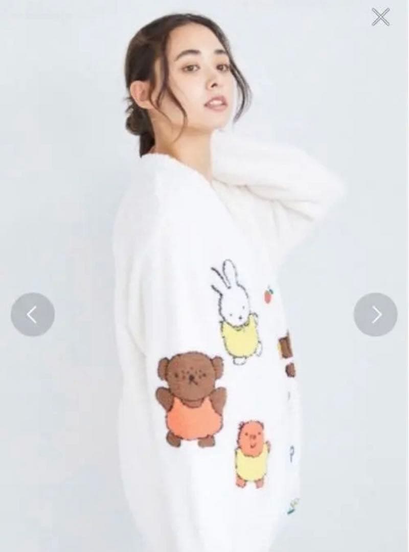 【新品】GELATO PIQUE ミッフィー カーディガン S‐M
