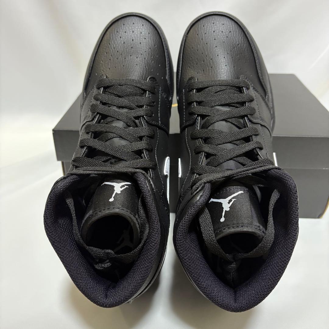 Jordan 1 Mid TD Black　アメフト スパイク 27.5cm　E