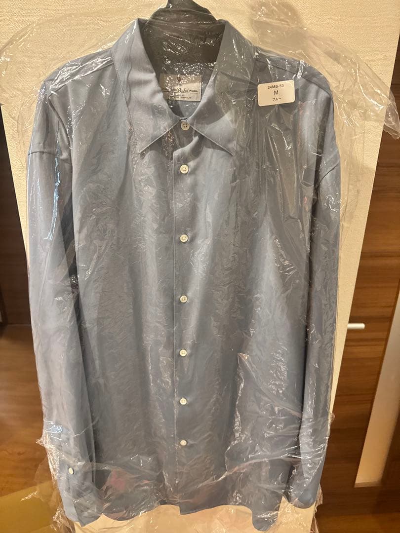 MB ULTIMATE 尾州ウールパーマネントシャツ