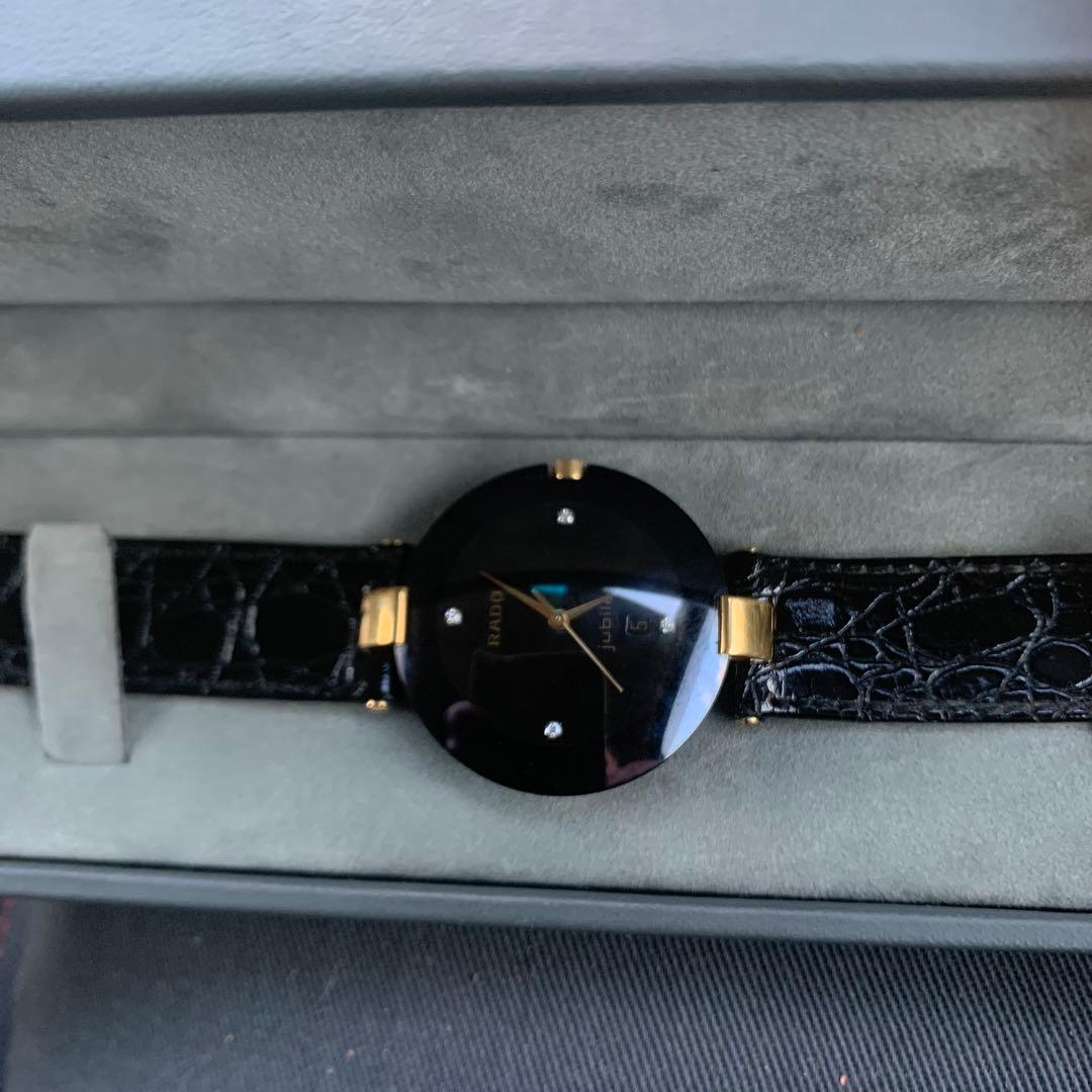 RADO 腕時計(クォーツ) ブラック