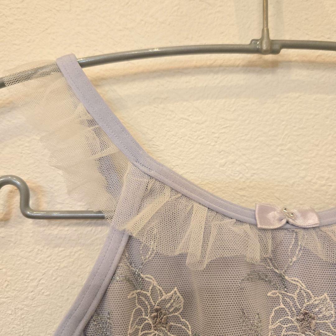 チャコット公式(chacott)スカート付レオタード バレエ パープル130cm