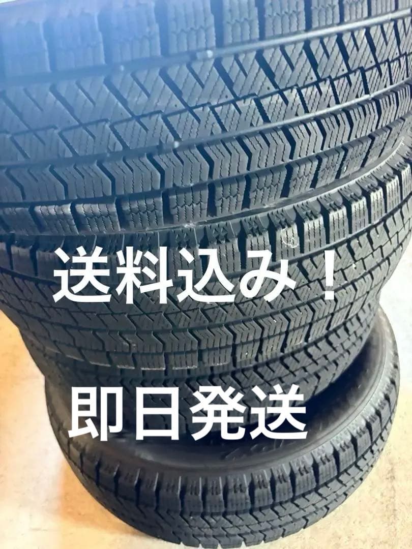 ブリヂストン スタッドレス　14インチ 4本セット　155/65R14 バリ溝