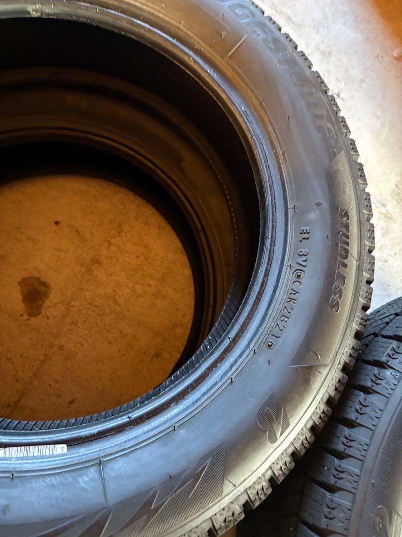 ブリヂストン スタッドレス　14インチ 4本セット　155/65R14 バリ溝