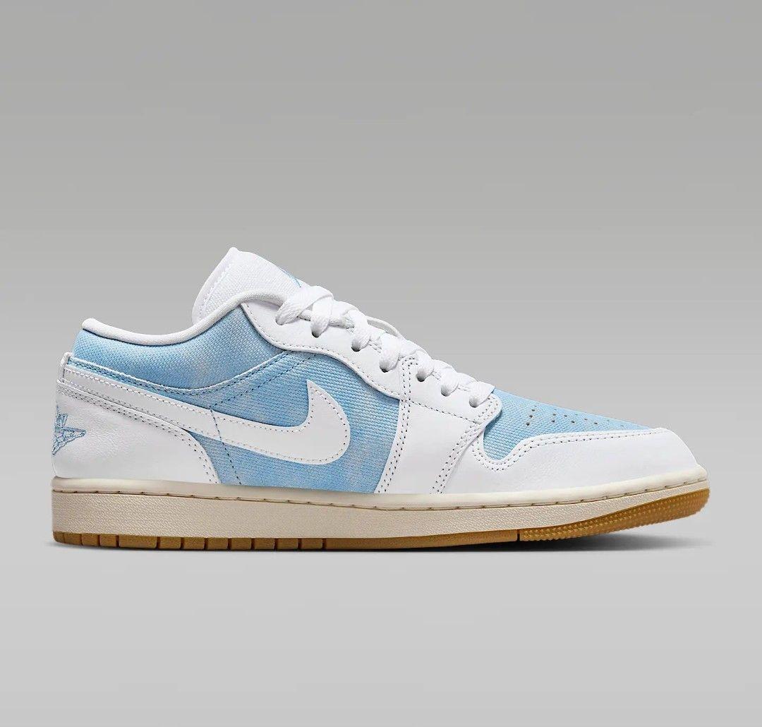 NIKE AIR JORDAN 1 LOW SE デニム ウォーンブルー24