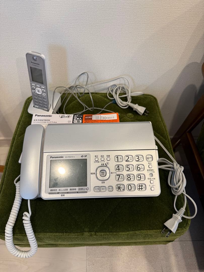 Panasonic パナソニック　KX-PD315DL-S 子機1台