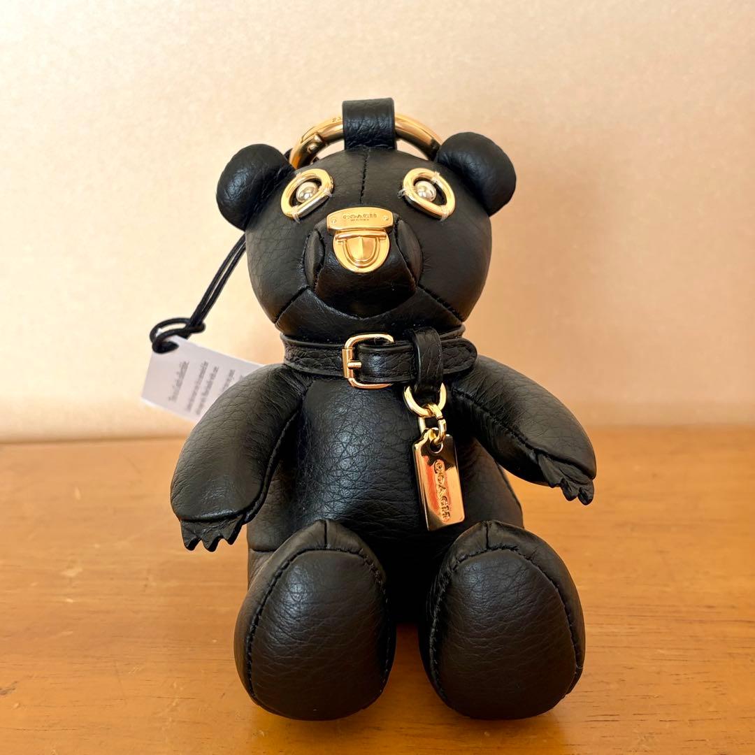 コーチ　coach ベアチャーム　黒　レア　新品未使用　タグ付き