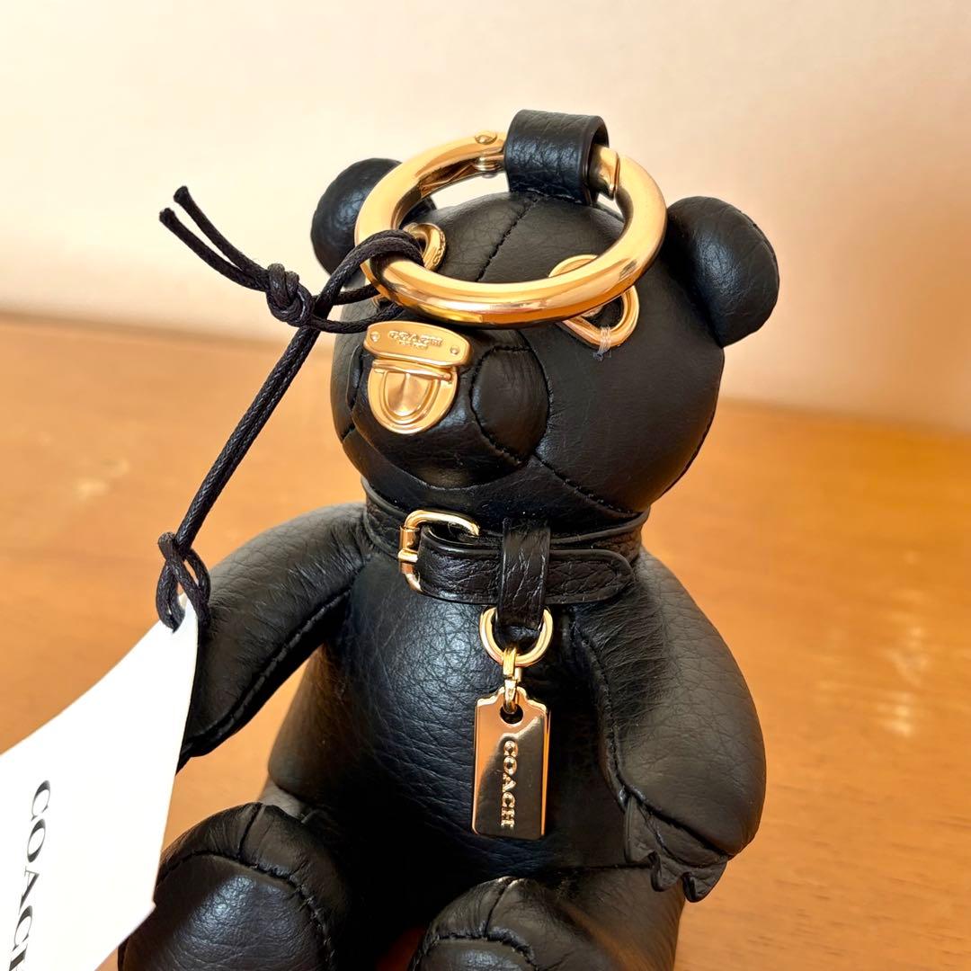 コーチ　coach ベアチャーム　黒　レア　新品未使用　タグ付き