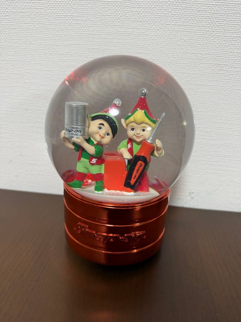 スナップオン　snapon スノードーム　オルゴール　約17㎝