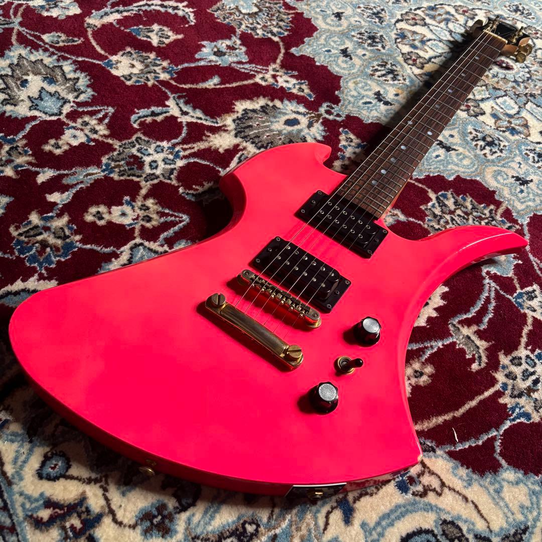 TARGET FERNANDES エレキギター モッキンバード ピンク hide