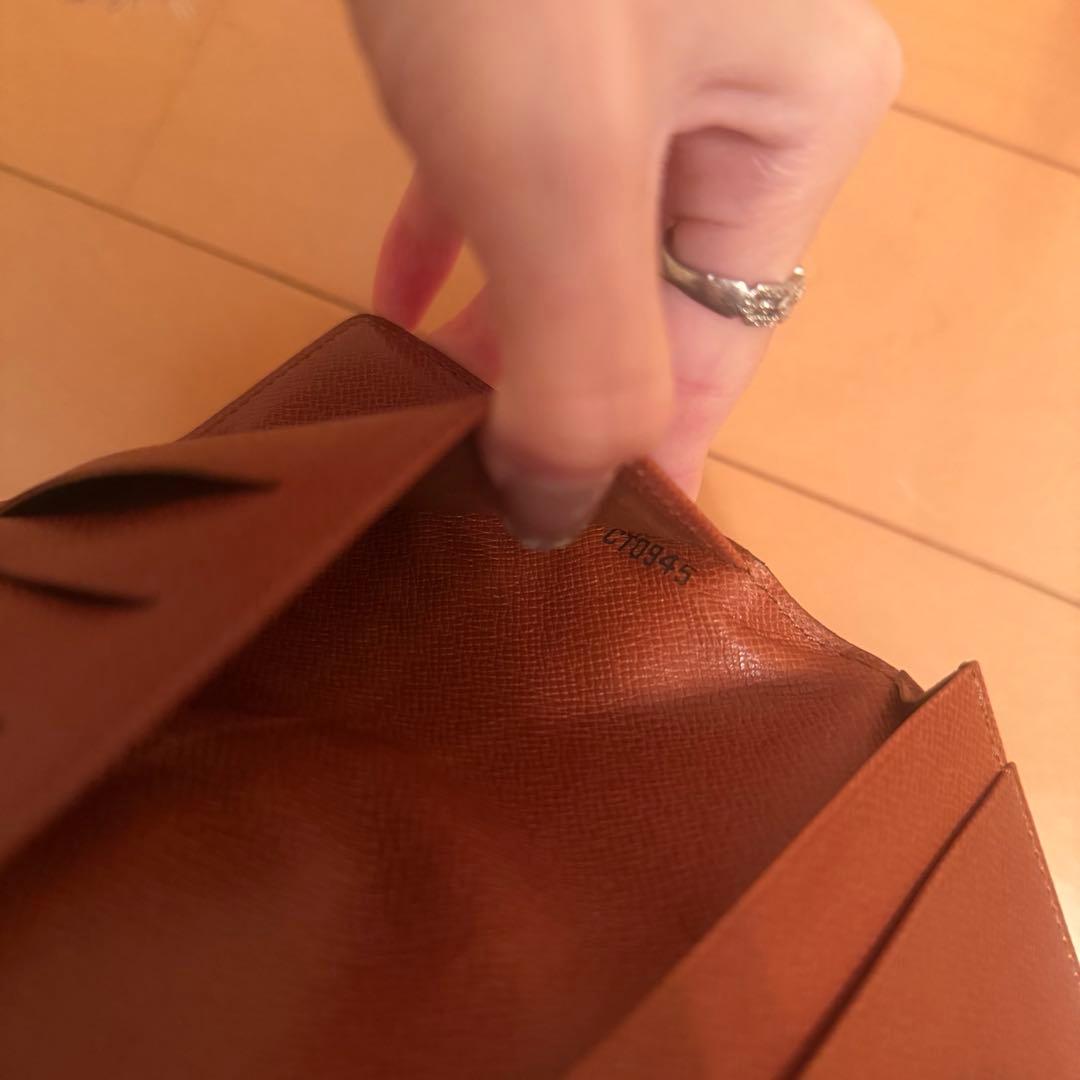 ルイヴィトン　ポルトバルール　カルトクレディ　長財布　札入れ　モノグラム