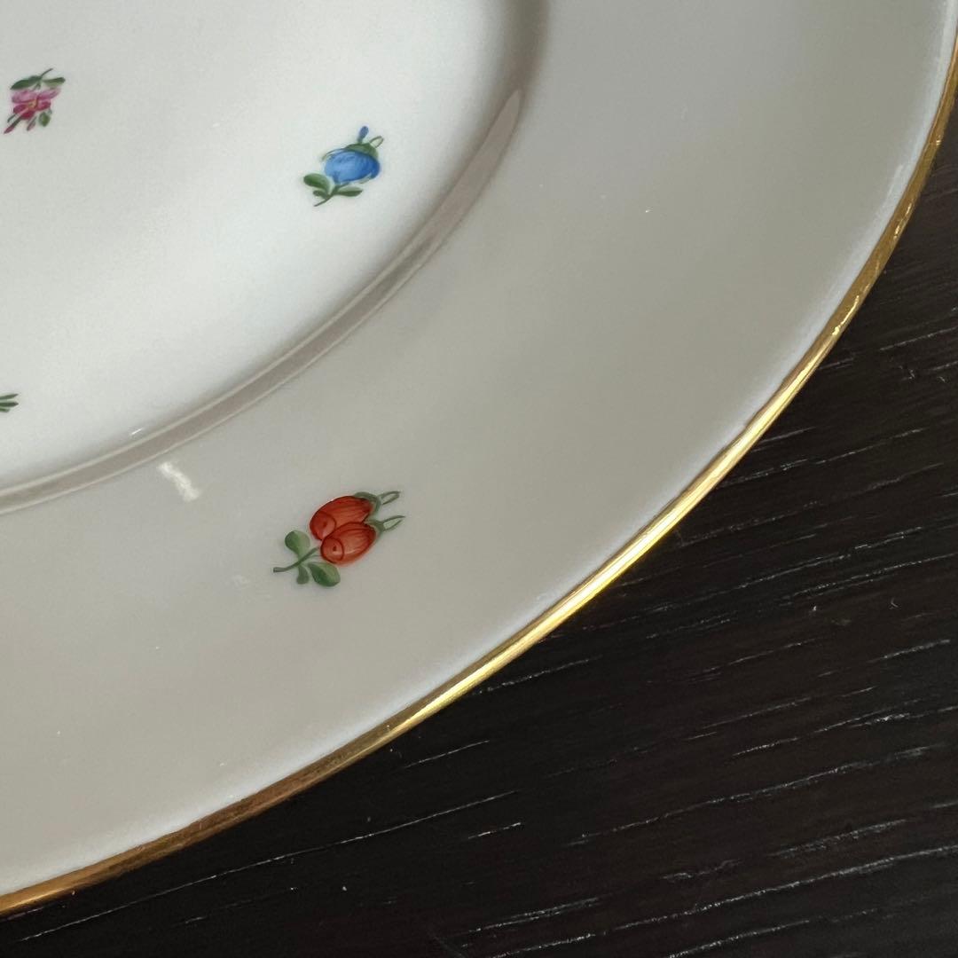 アウガルテン『スキャタードフラワー』ディナープレート 2枚セット