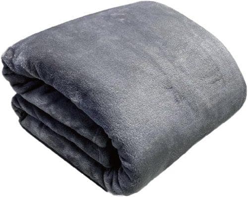 フリース グレー毛布