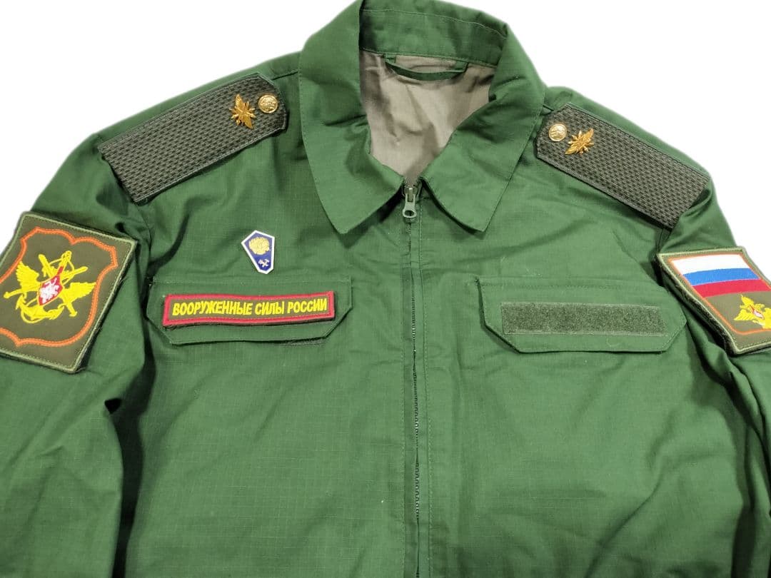 ロシア軍 実物 Военторг製 ロシア陸軍 長袖 常勤服 48-3